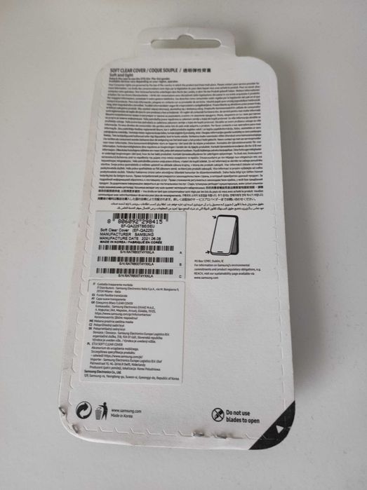 Capa Samsung Galaxy A22 silicone