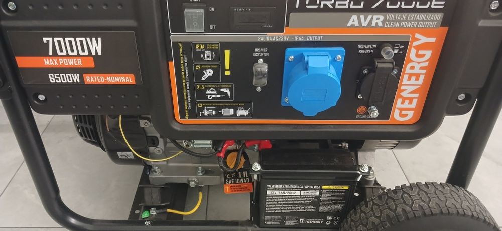 Генератор  Genergy Turbo 7000E