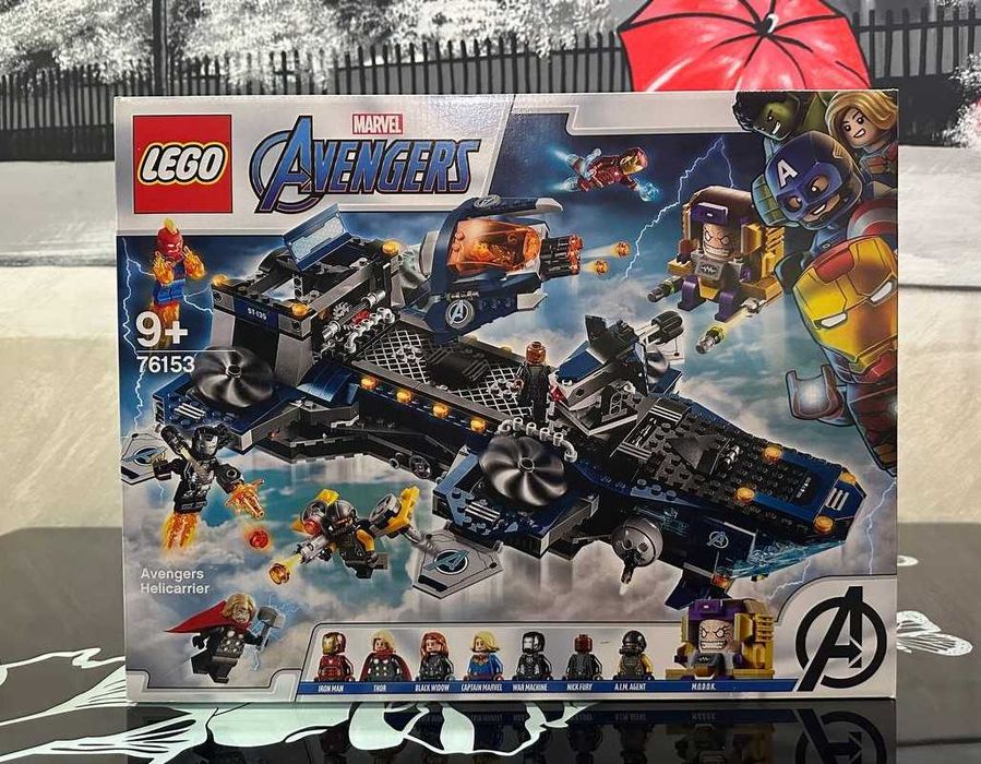 Конструктор LEGO Super Heroes Marvel 76153 Месники: Гелікаррієр