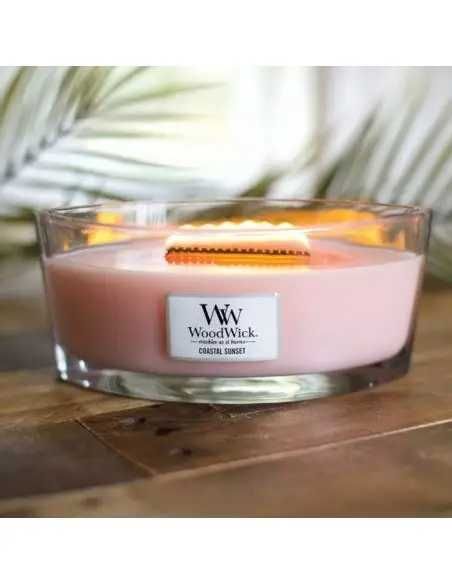 Ароматична свічка WoodWick Coastal Sunset + Подарунок