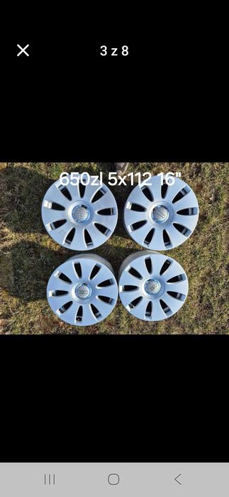 felgi stalowe i alufelgi rózne rozmiary 13"-18" od 100zł komplet