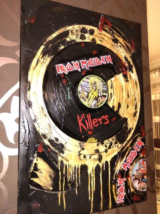 Winyl obraz Iron Maiden -Killers