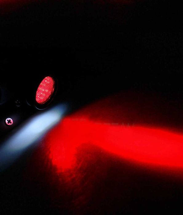 Farolins traseiros retro rede LED cafe racer