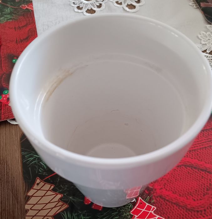 Doniczka ceramiczna wysoka