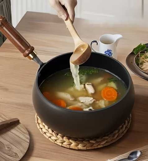 Wielofunkcyjny rondel garnek 5l z pokrywą 28 cm gaz, indukcja