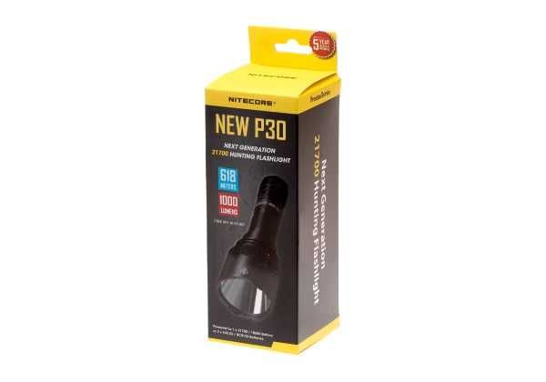 Nitecore P30 NEW Тактичний Далеко Ліхтар (1000 Люмен - 618 Метрів)