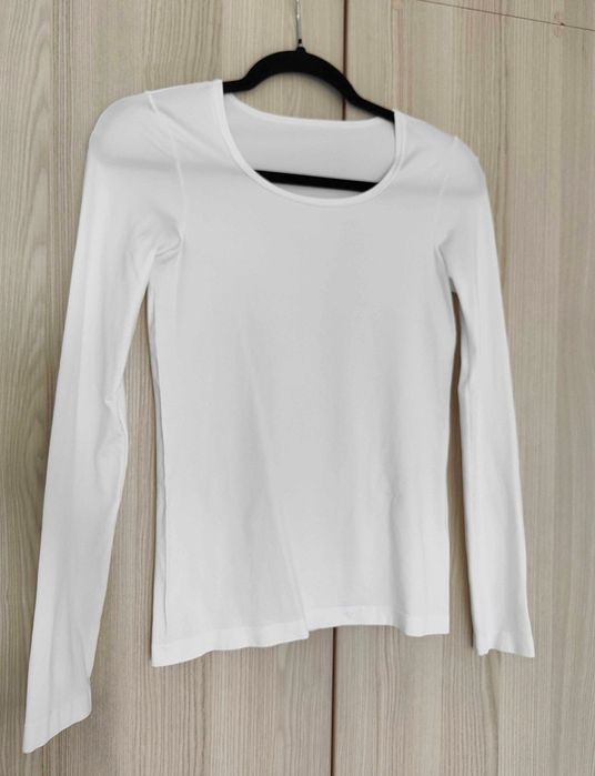Klasyczna biała bluzka longsleeve Gatta M basic