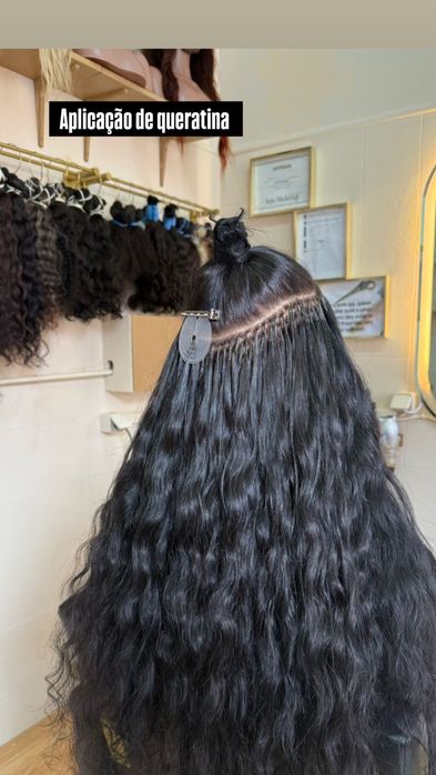 Extensoes de cabelo humano