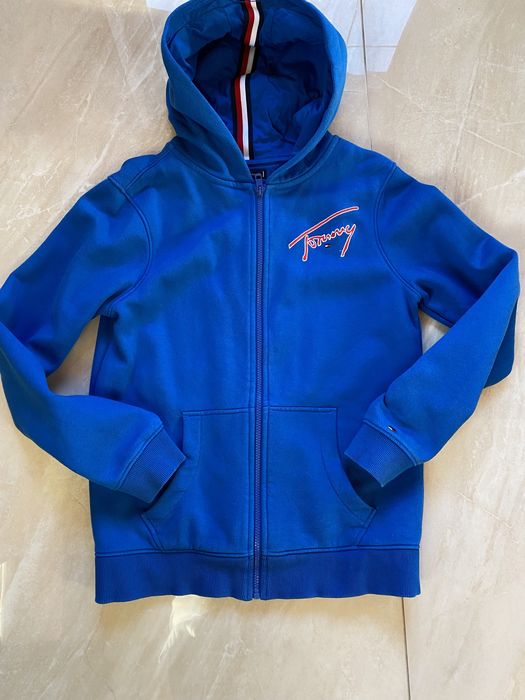 Gruba , ciepła bluza, oryginalna-S-Tommy Hilfiger