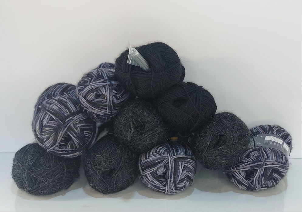 10 x Włóczka 50g 210m