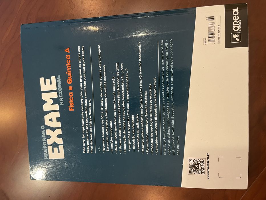Preparar o Exame Nacional Física e Química A - 10°/11° Ano