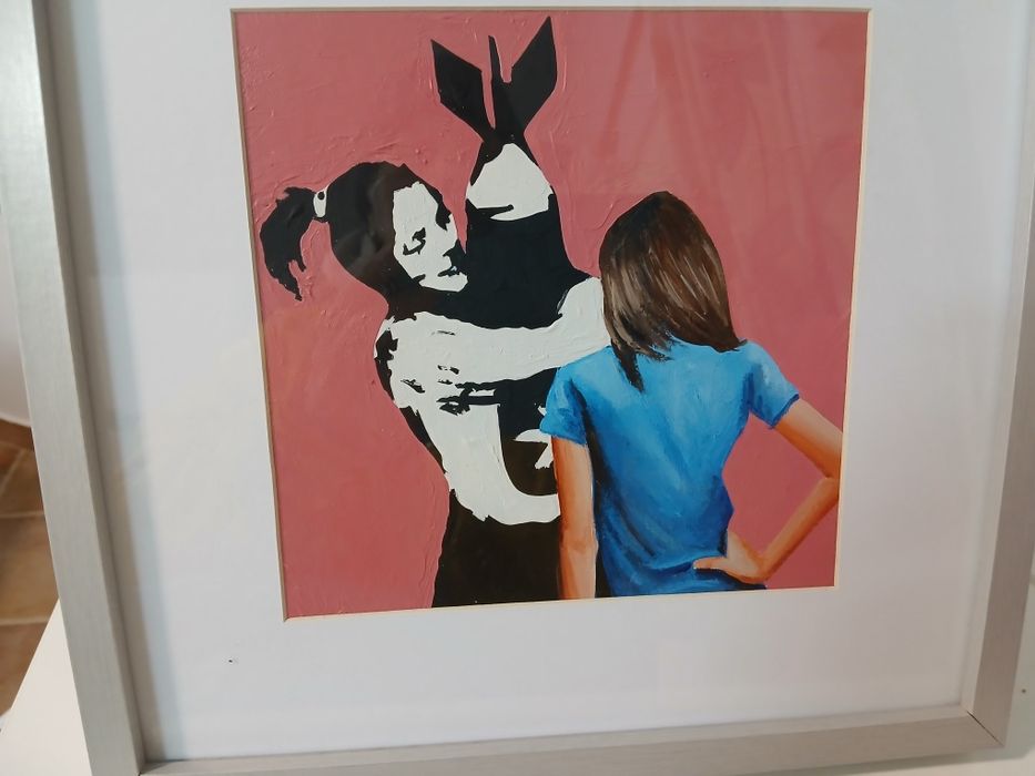 Pintura acrilico em painel