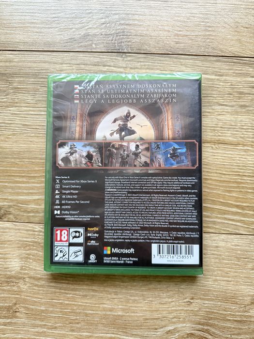 Nowa Gra Assassin's Creed Mirage Polska Wersja PL Xbox One S X Series