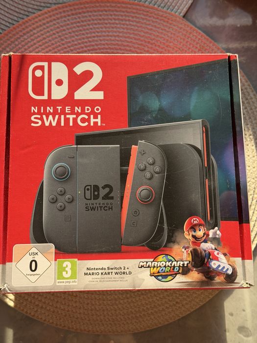 Nintendo Switch 2 Black Mario Kart World Bundle (256 GB)