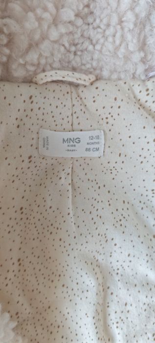 Шуба для дівчинки MNG 12-18 місяців