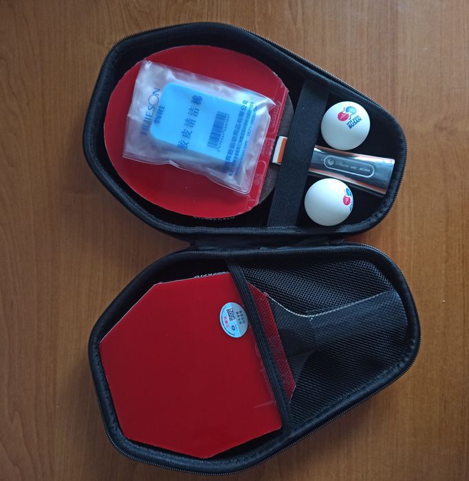 Чохол для тенісної ракетки, двох ракеток. Чехол настольный теннис