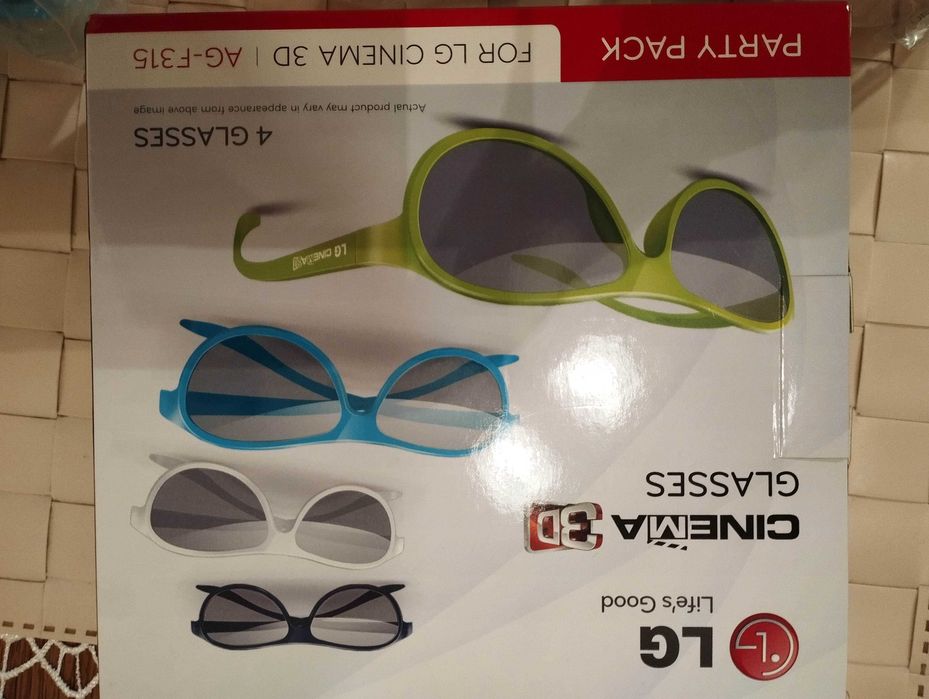 Okulary 3D LG, AG-F315