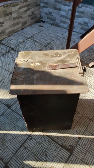 Міцна сталева духовка в піч/камін (50х30х41 см, метал 2 мм, СРСР)