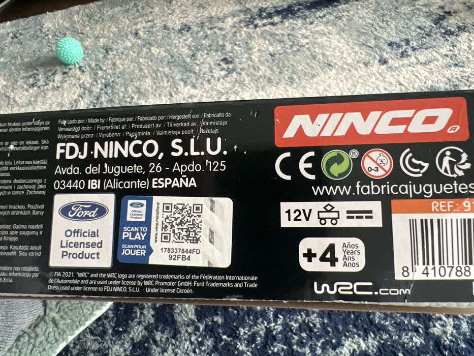 Rally Cup como novo, usado apenas uma vez!