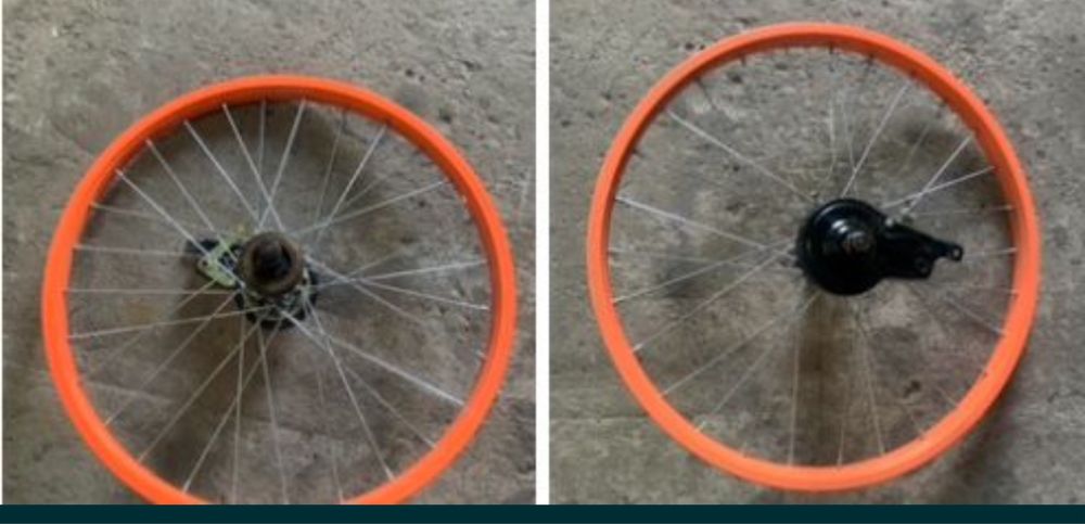 Обод / крыло / вилка  на велосипед цена за все