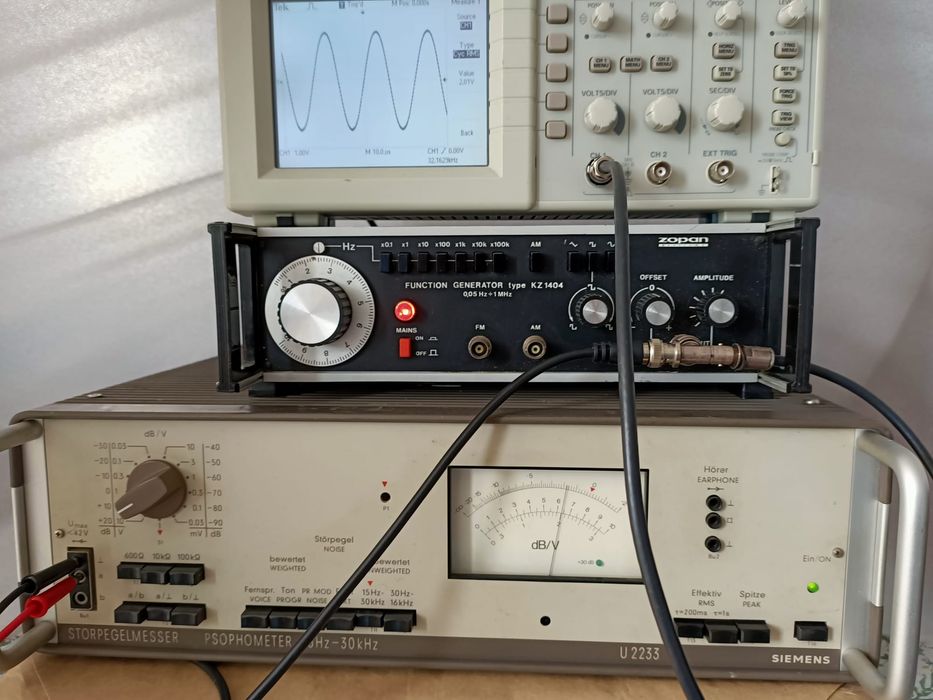Miernik psofometr SIEMENS U2233.