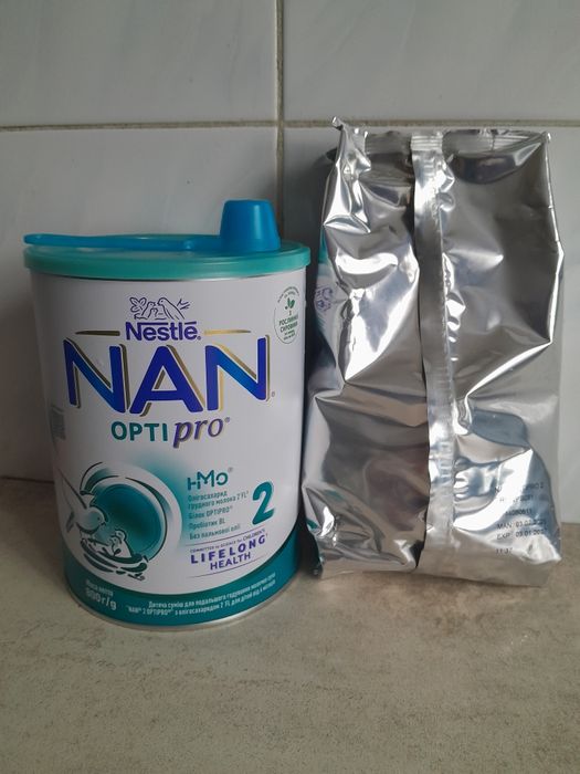 Продам суміш Nan opti pro 2 + банка в подарунок