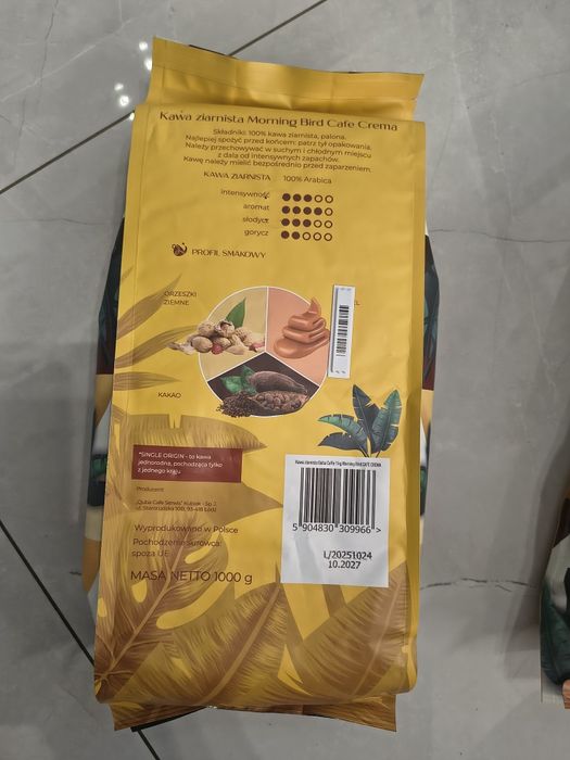 Kawa ziarnista 1kg Morning Bird