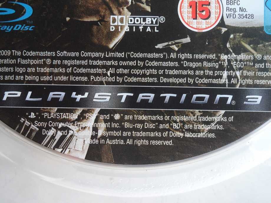 Гра "Operation Flashpoint.Dragon Rising"(PlayStation3)