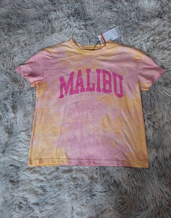 Sinsay bluzka t-shirt r. XS tie dye