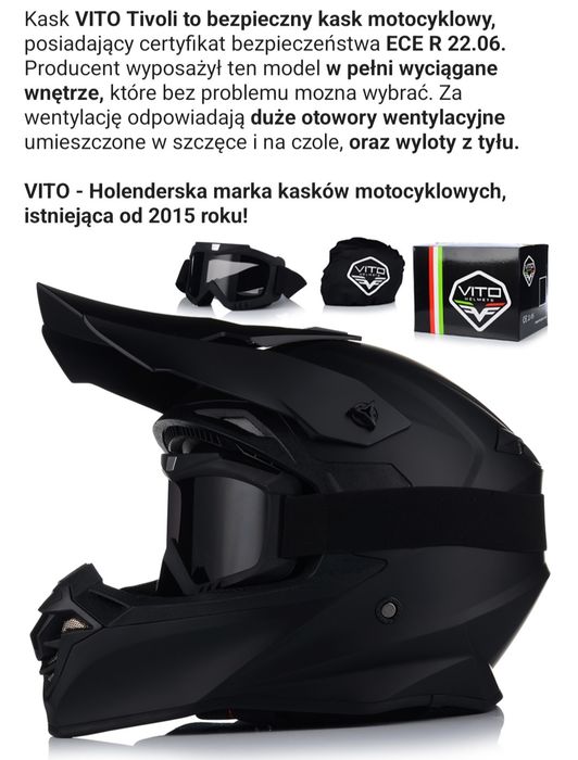 Kask na hulajnogę Vito Tivoli+ google