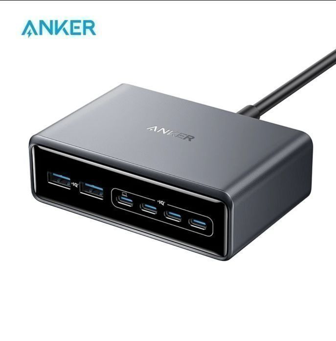 Зарядний пристрій Anker Prime 200W GaN (6 Ports)