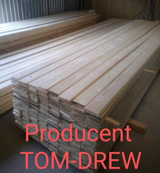 PRODUCENT Deska elewacyjna szalówka półbal GR 19 mm