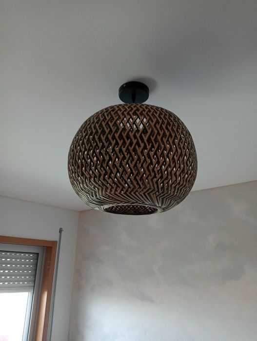 Straw Lamp