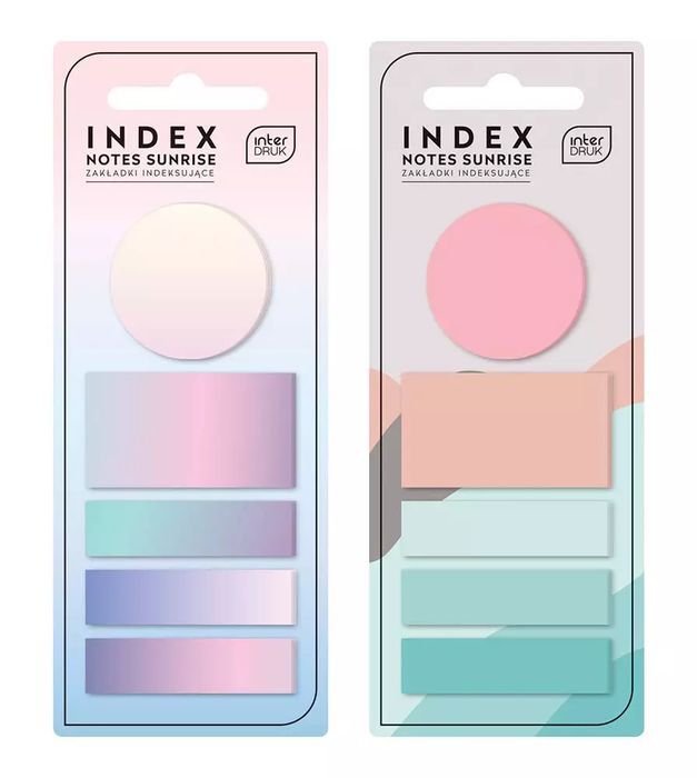 Notes samoprzylepna 35x35/25k Zak 15x45/25k Sunrise Int. Interdruk