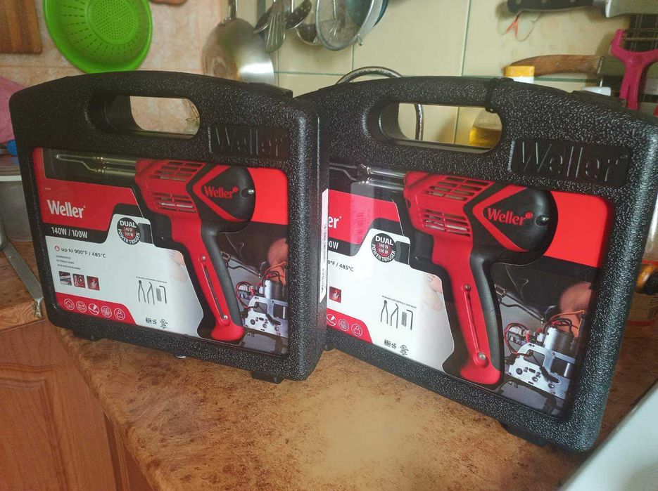 Электропаяльник импульсный профессиональный Веллер. USA 120 V. Top