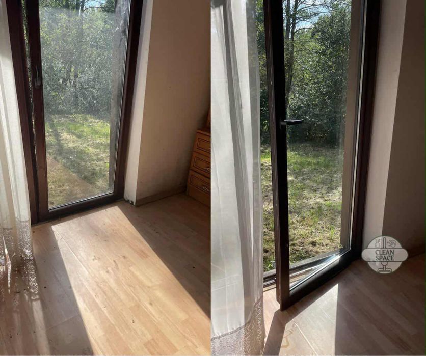 Mycie okien i ram okiennych