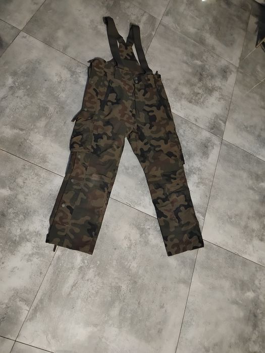 Spodnie wojskowe ubrania ochronnego 128z, jak nowe, XS/XS, wz. 93