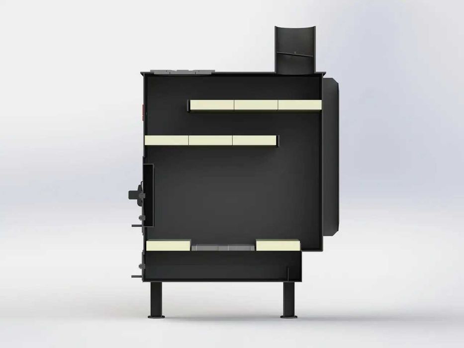 120м2, КПД 90%! 4мм! Печка, Буржуйка, Булер'ян, Піч / Печь, Булерьян