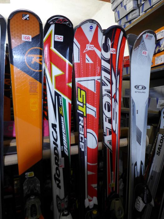 Narty zjazdowe ATOMIC starsze modele 170 cm