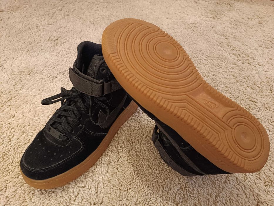 Nike Air Force 1 High SE black gum tamanho 36.5