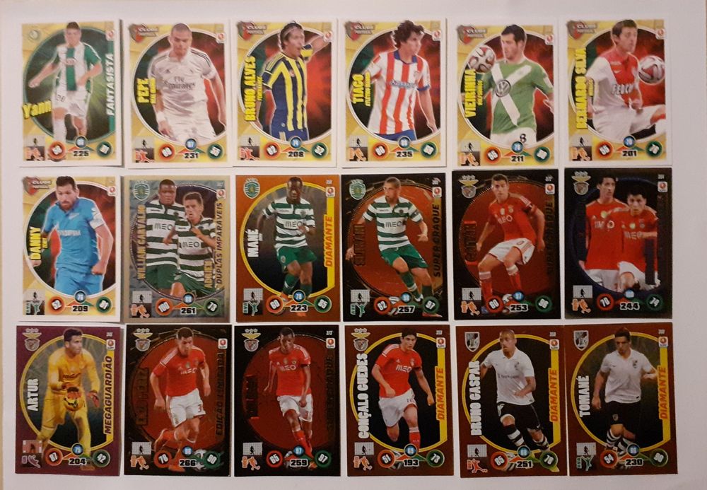 Cartas Novas Adrenalyn XL 2014-15