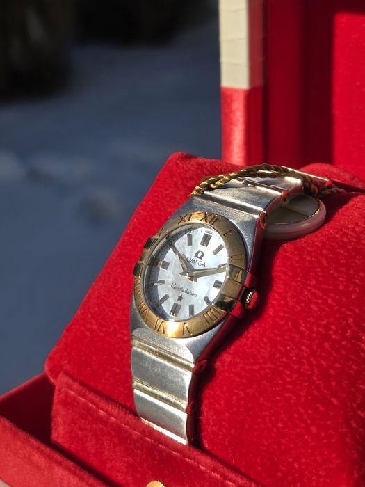 Omega Constellation 24mm 1381.70 Duble Edge Bicolor 18k Full Set