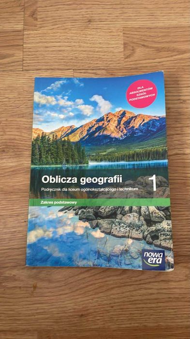Książka oblicza geografii 1