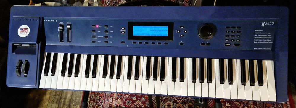 KURZWEIL K2000 シンセサイザー 希少名機】KURZWEIL K2000 シンセサイザー 動作確認済み - メルカリ