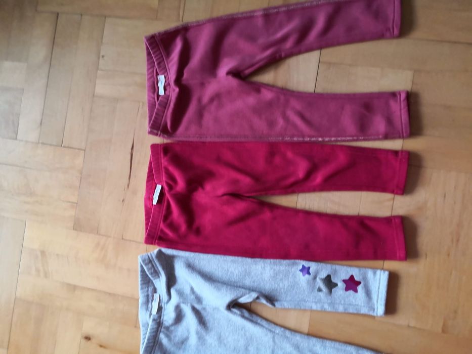 Legginsy ocieplane Cocodrillo r 92 jak nowe