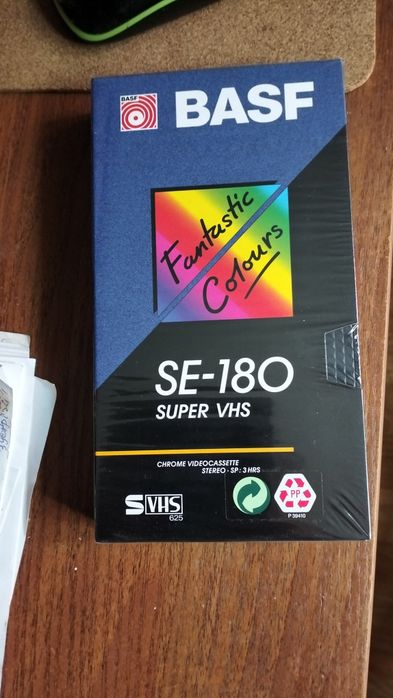 Відеокасети Basf  super vhs нові