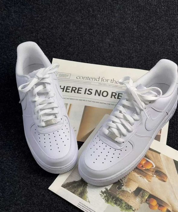 Buty sportowe "Nike_Air_Force_1|Low_White R.45