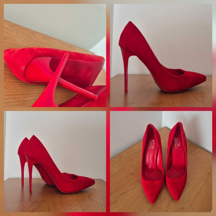 10cm Szpilki Czółenka Półbuty