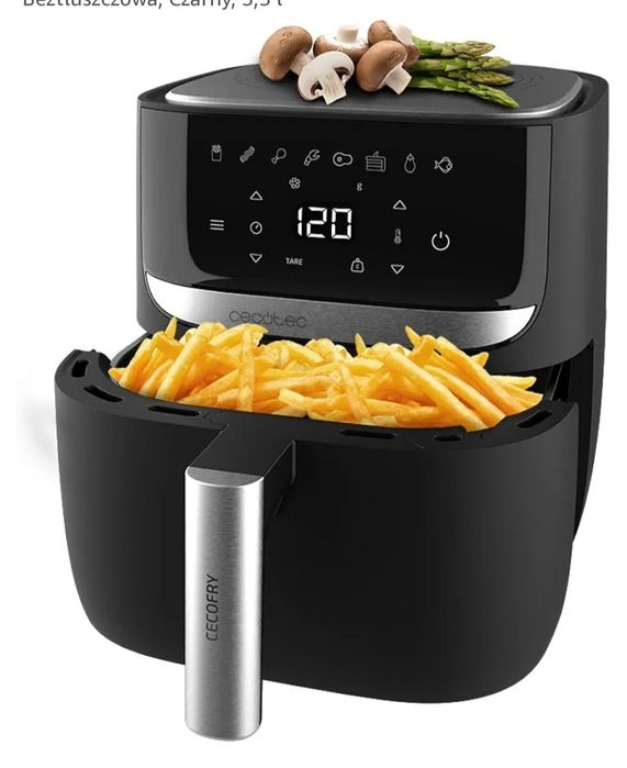Cecotec advance precision 5.5l frytkownica beztłuszczowa