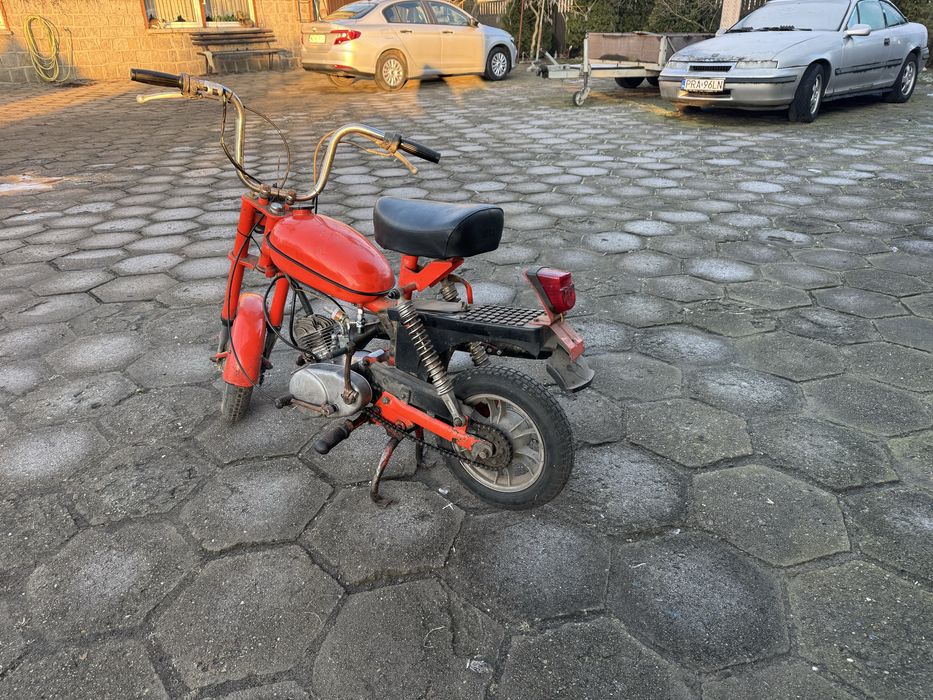 Motorynka sprawna jezdzaca